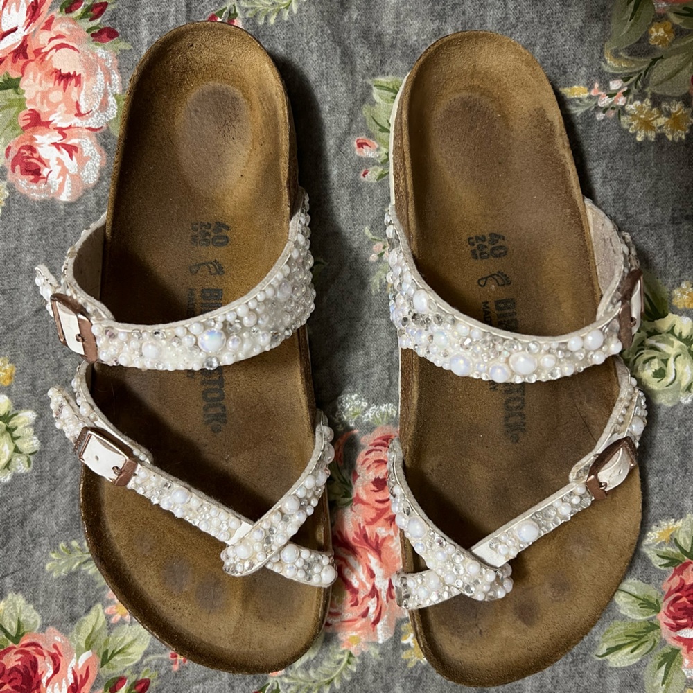 Bedazzled Mayari Birkenstocks